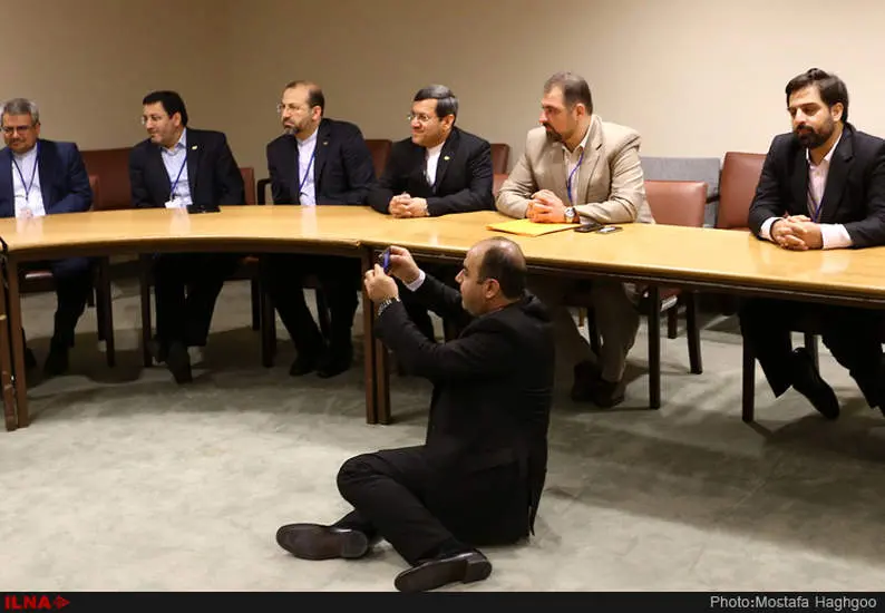 دیدار علی لاریجانی با رییس مجلس سوریه