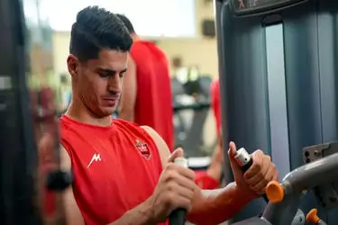 تمرین بدنسازی پرسپولیس در دو گروه برگزار شد