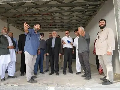 بازدید وزیر میراث‌فرهنگی از روند ساخت بزرگترین مجتمع گردشگری ایران در سیستان و بلوچستان