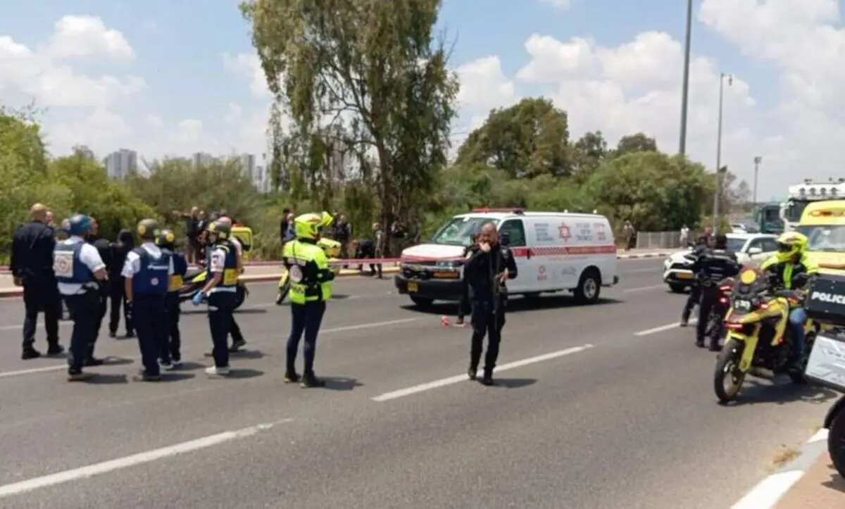 زخمی شدن حدود ۴۰ نفر در یک حادثه امنیتی در شمال تل آویو
