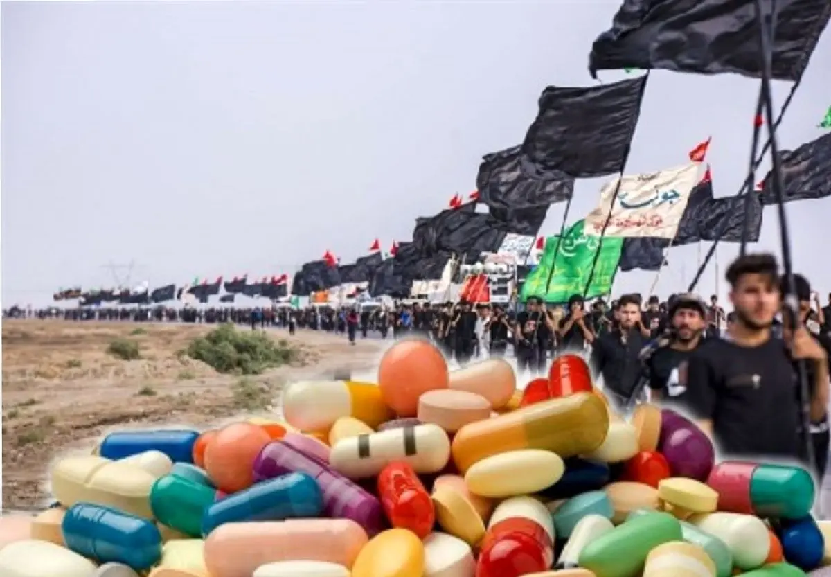 آمادگی داروخانه مرکز درمانی شهید سلیمانی شلمچه برای خدمت‌رسانی ۲۴ ساعته به زائران


