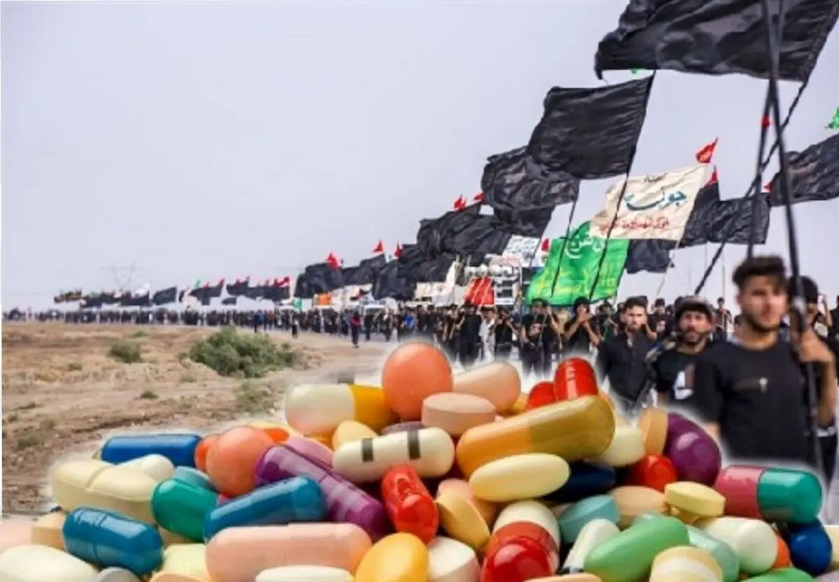 آمادگی داروخانه مرکز درمانی شهید سلیمانی شلمچه برای خدمت‌رسانی ۲۴ ساعته به زائران

