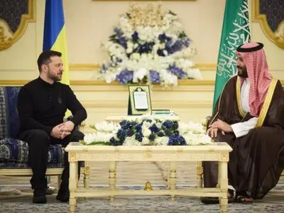 زلنسکی و بن‌سلمان در جده دیدار کردند