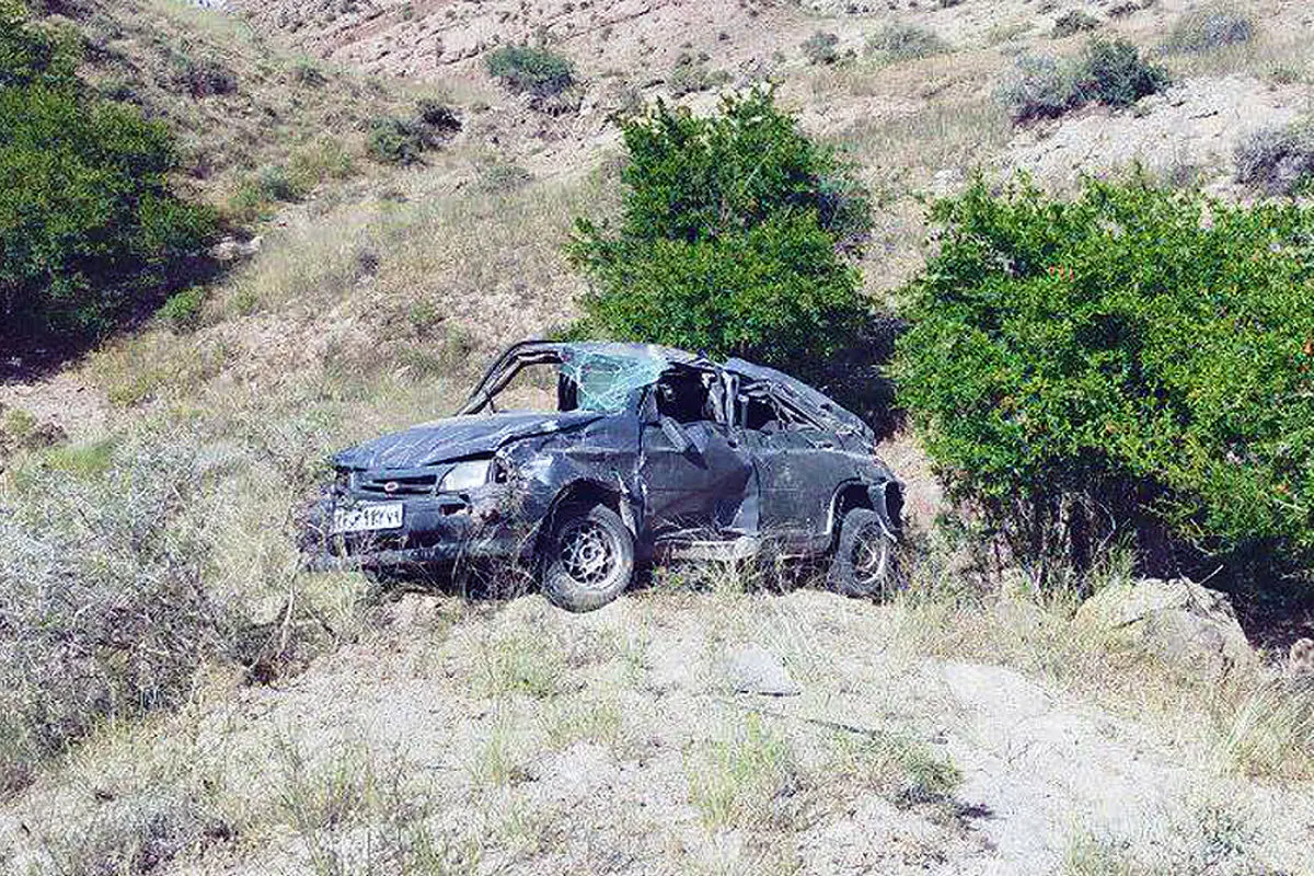 واژگونی پراید در الموت قزوین یک کشته برجای گذاشت