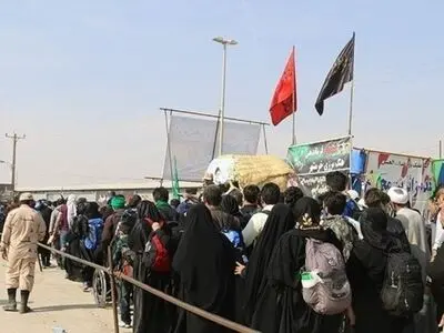روز گذشته از ۳۳ هزار زائر اربعین  از مرز خسروی عازم کربلا شدند