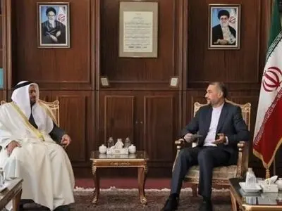 امیر عبداللهیان یستقبل نائب وزیر الخارجیة القطري