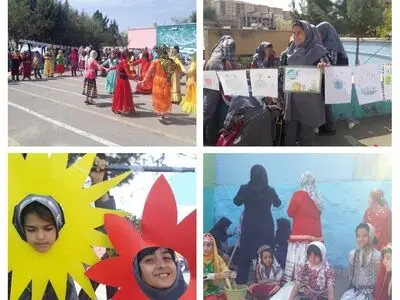 ابتکار جالب یکی از مدارس شهرستان پردیس برای روز جهانی کودک