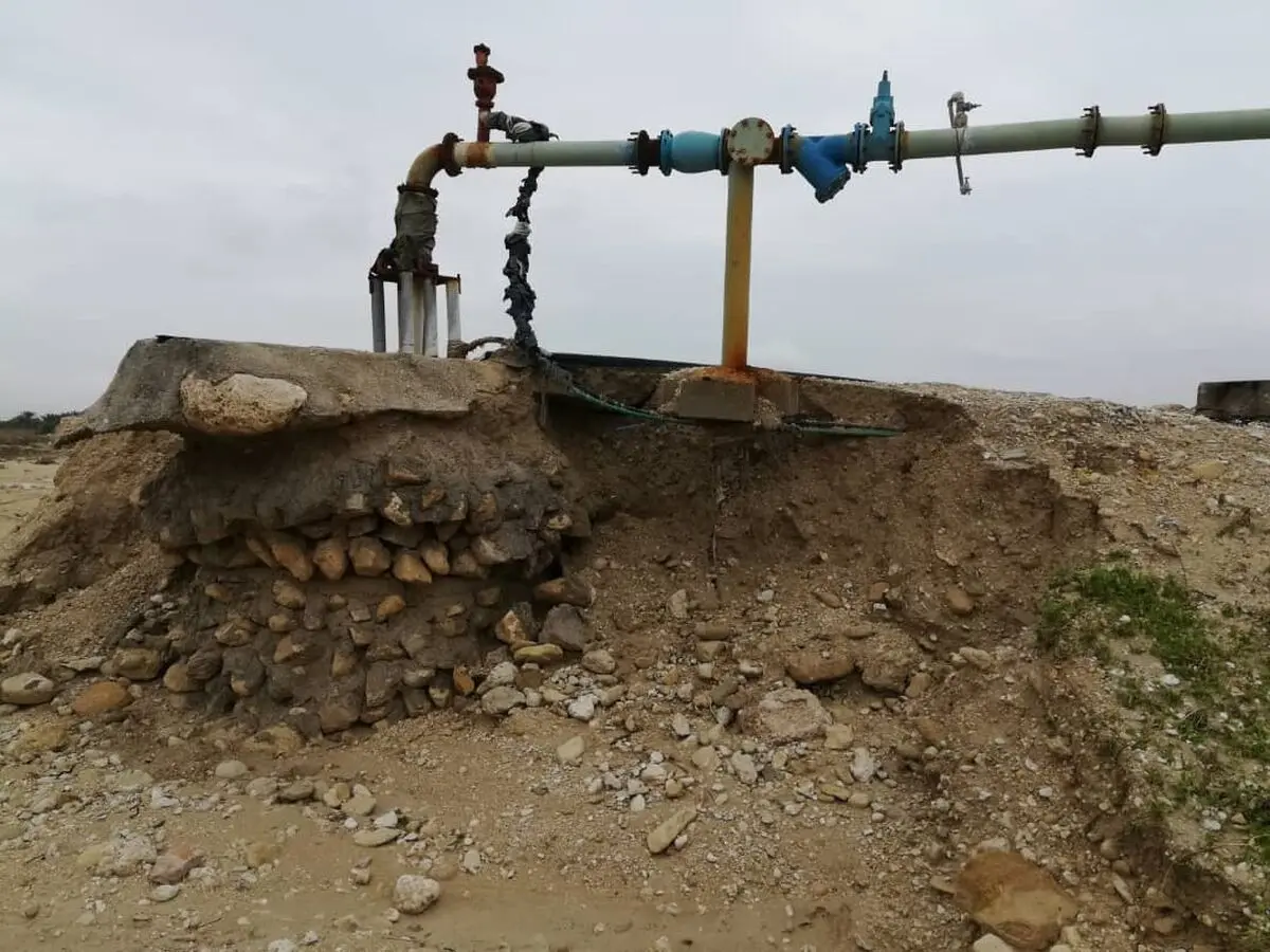 خسارت سیل به تاسیسات آبرسانی ۲۵ روستای لامرد/ آب تمامی روستاها وصل شد
