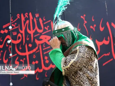 مراسم تشابیه حسینیه کاظمینی‌های مقیم تهران