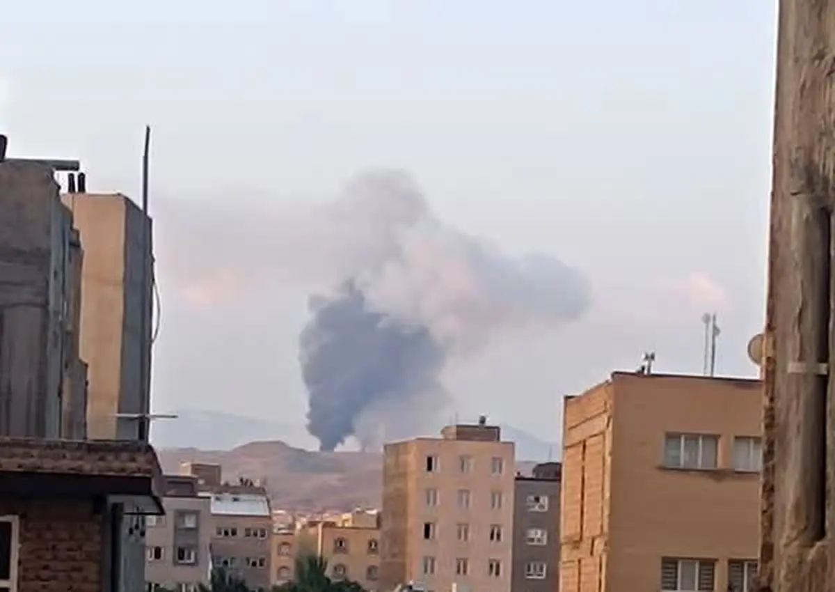 انفجار در اطراف تبریز