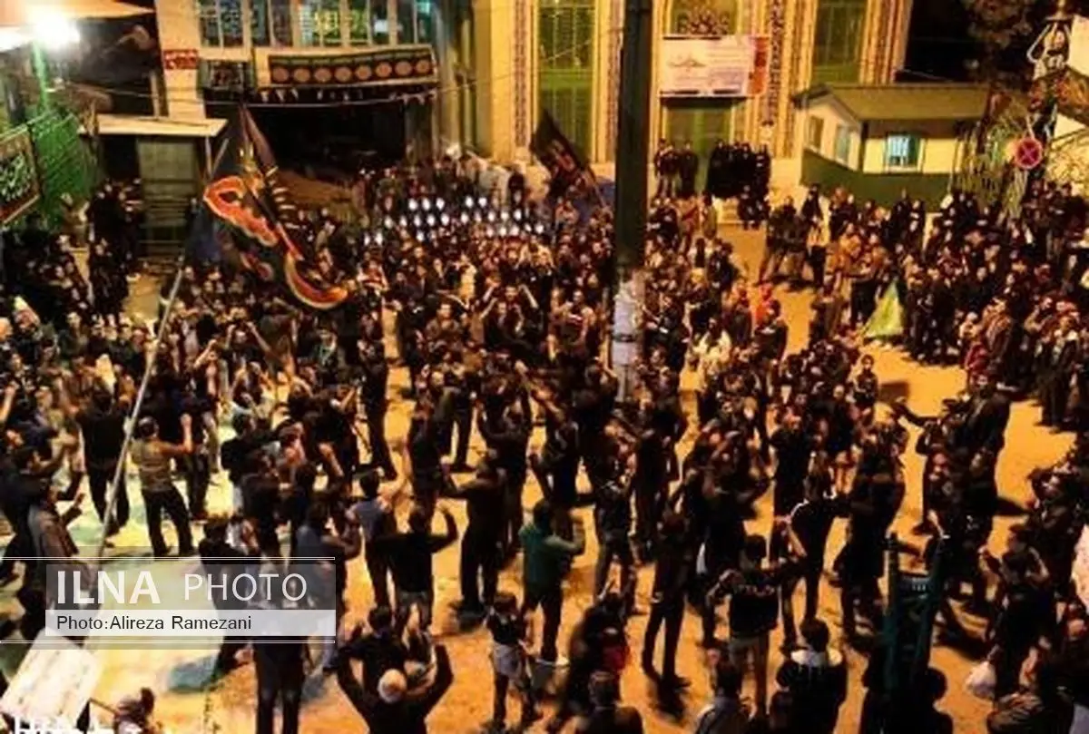 کرمانشاه در سوگ امام حسین  در عزا و ماتم بود