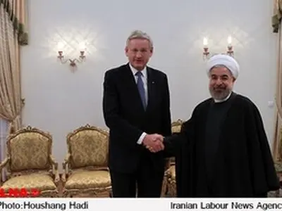 دیدار وزیر خارجه سوئد با ریس جمهور