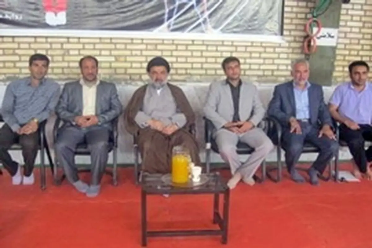 نماینده ولی فقیه در لرستان از خانه ژیمناستیک خرم‌آباد دیدن کرد