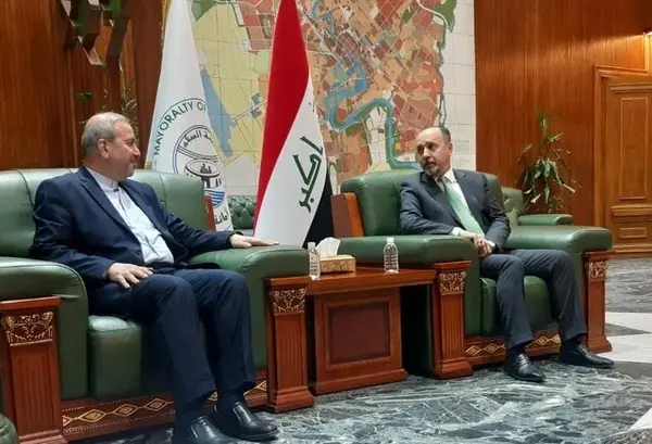 دیدار سفیر ایران با شهردار بغداد