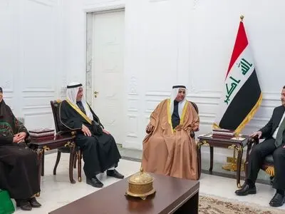 دیدار نخست‌وزیر عراق و رئیس پارلمان عربی