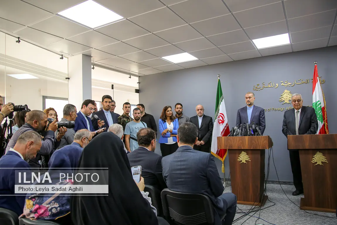 دیدار وزرای خارجه ایران و لبنان در بیروت