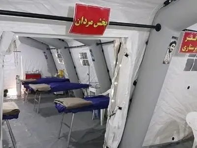 افتتاح بیمارستان صحرایی ارتش در روستای ابوذر ۲ گنبدکاووس
