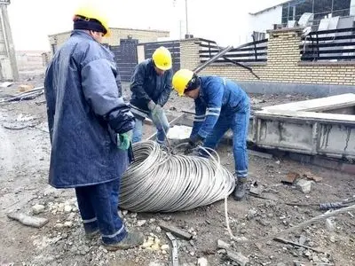 بازسازی شبکه ۲۰ کیلو ولت فشار متوسط آخولای تبریز