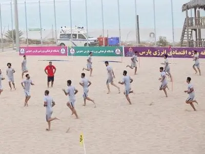 اسامی ملی پوشان ساحلی در بازی اول مقابل بلاروس