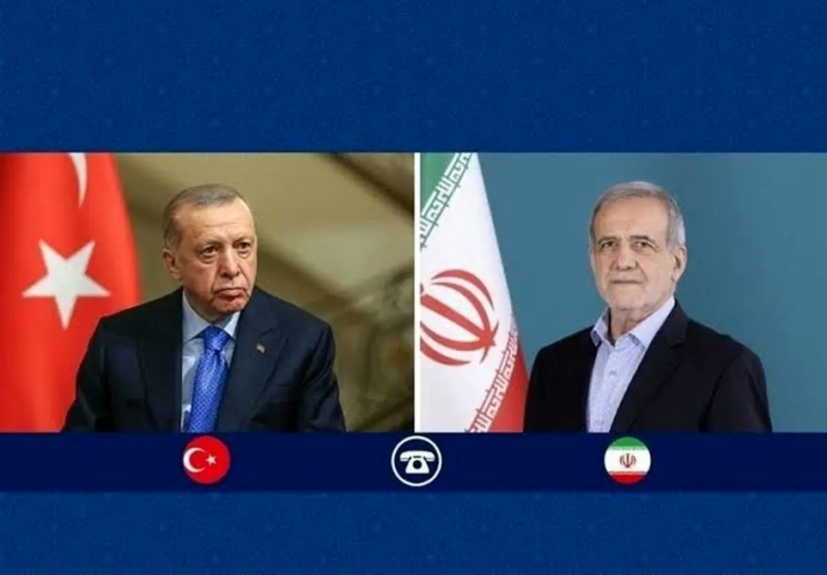 پزشکیان: آمادگی داریم دیپلماسی را در راستای حقوق بین المللی ادامه دهیم/ اردوغان: از رویکرد خردمندانه و صبورانه ایران قدردانی می کنیم