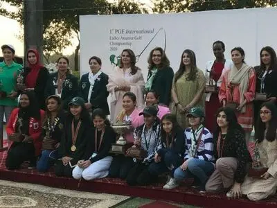 گزارش نازنین شهرکی از مسابقات بین‌المللی گلف پاکستان