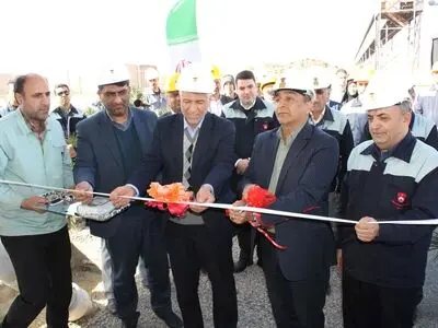 افتتاح ایستگاه گاز واحد قائم ذوب آهن اصفهان