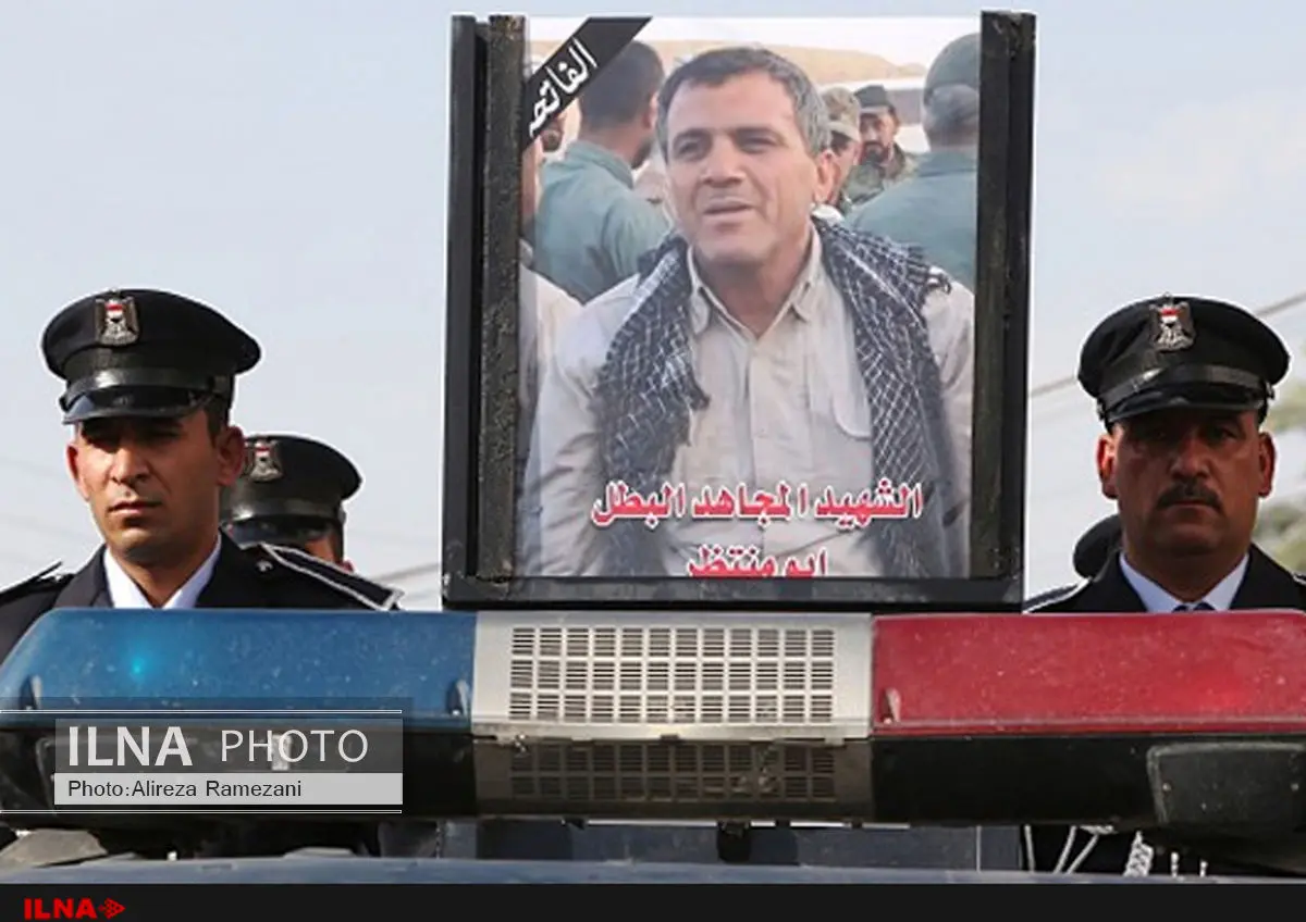 مراسم بزرگداشت فرمانده عملیات سپاه بدر عراق برگزار شد