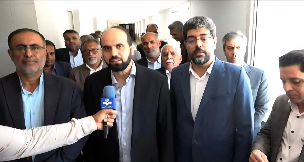 سه طرح درمانی در کهنوج با حضور  معاون رئیس سازمان برنامه و بودجه کشور افتتاح شد