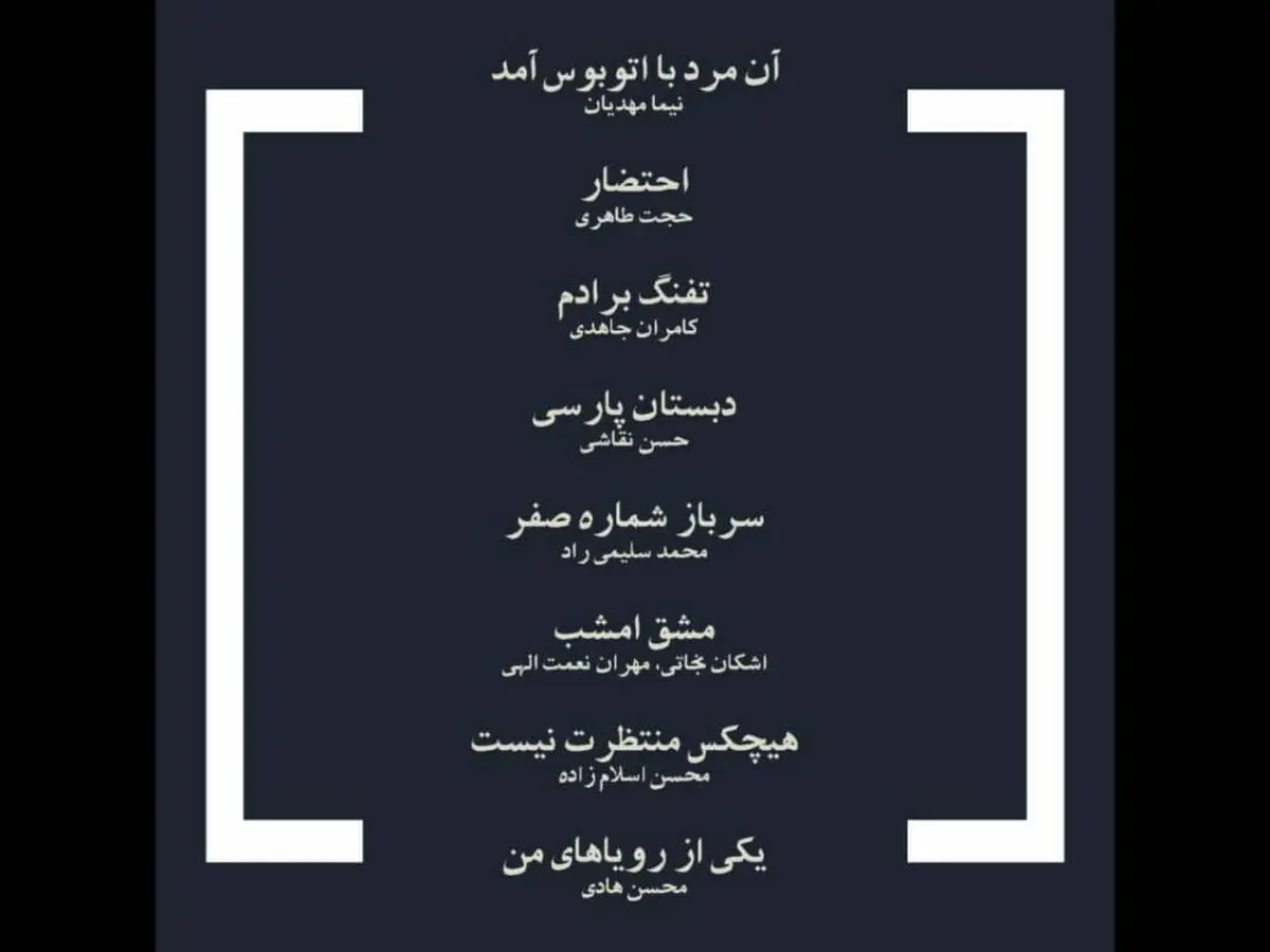 اعلام اسامی فیلم‌های بخش مستند جشنواره فیلم فجر 