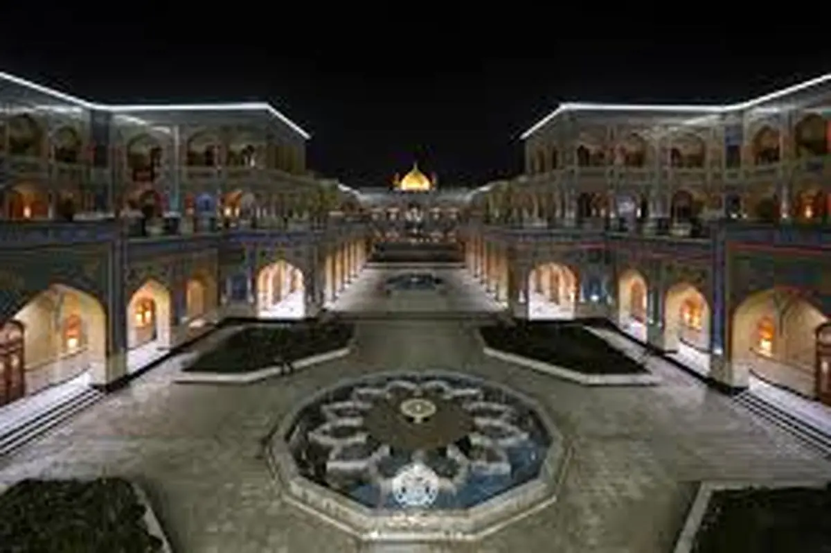 صحن حضرت فاطمه (س) در نجف، یادگار سردار سلیمانی +فیلم