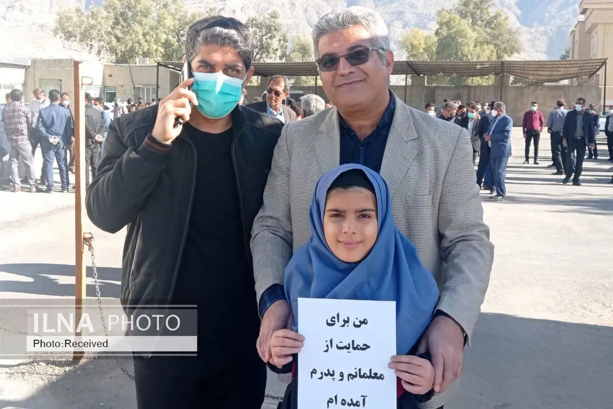 تجمع فرهنگیان کهگیلویه و بویراحمد در پاسخ به اجرا نشدن طرح نظام رتبه بندی +عکس وفیلم 