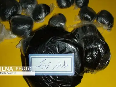 توقیف خودرو حامل مواد مخدر توسط پلیس نظرآباد