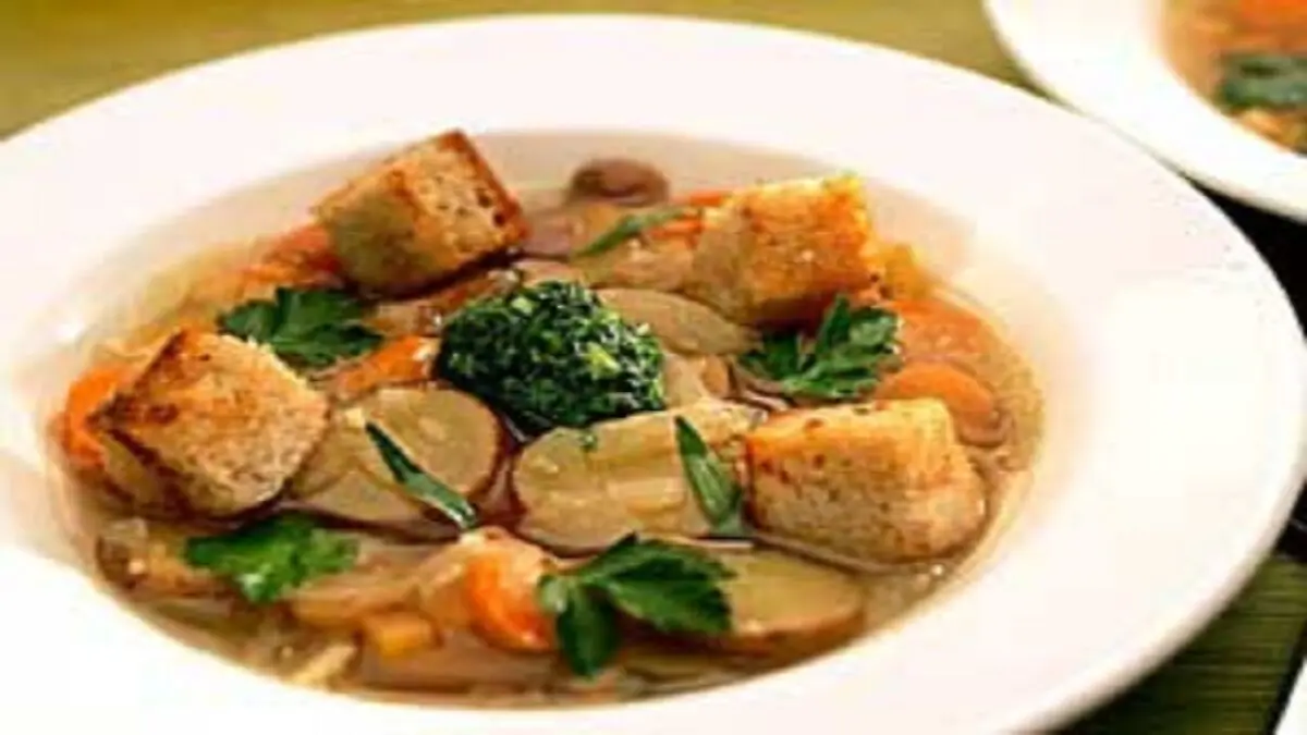 طرز تهیه سوپ ایتالیایی کاملا گیاهی 