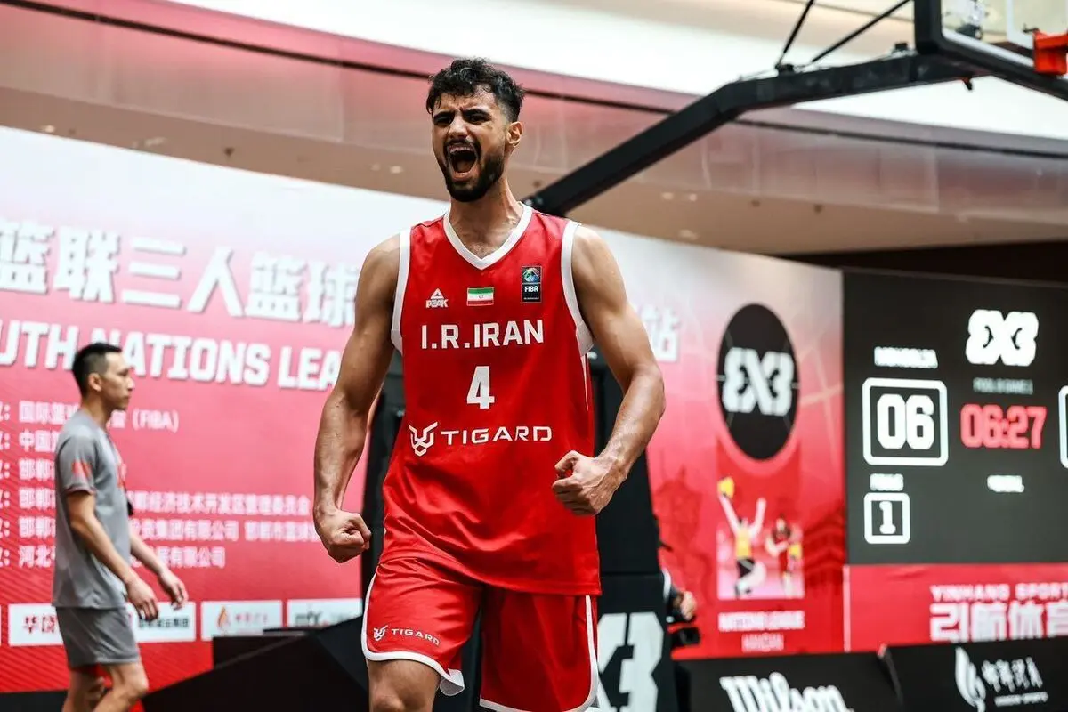 بسکتبال ۳به۳ ایران مدال گرفت