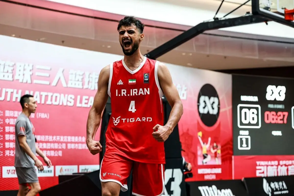 بسکتبال ۳به۳ ایران مدال گرفت