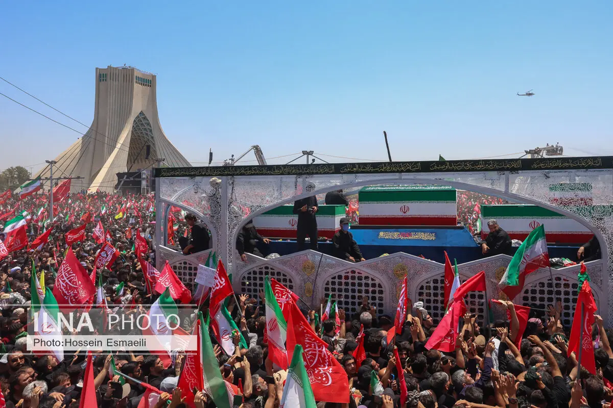  هیچ مورد فوتی در مراسم تشییع رهبر شهید ثبت نشده است