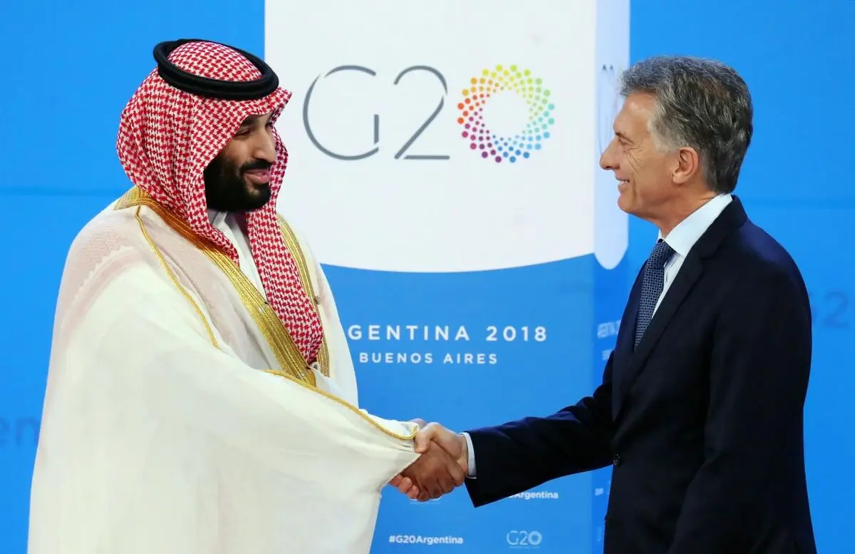 بن‌سلمان با رییس‌جمهوری آرژانتین دیدار کرد