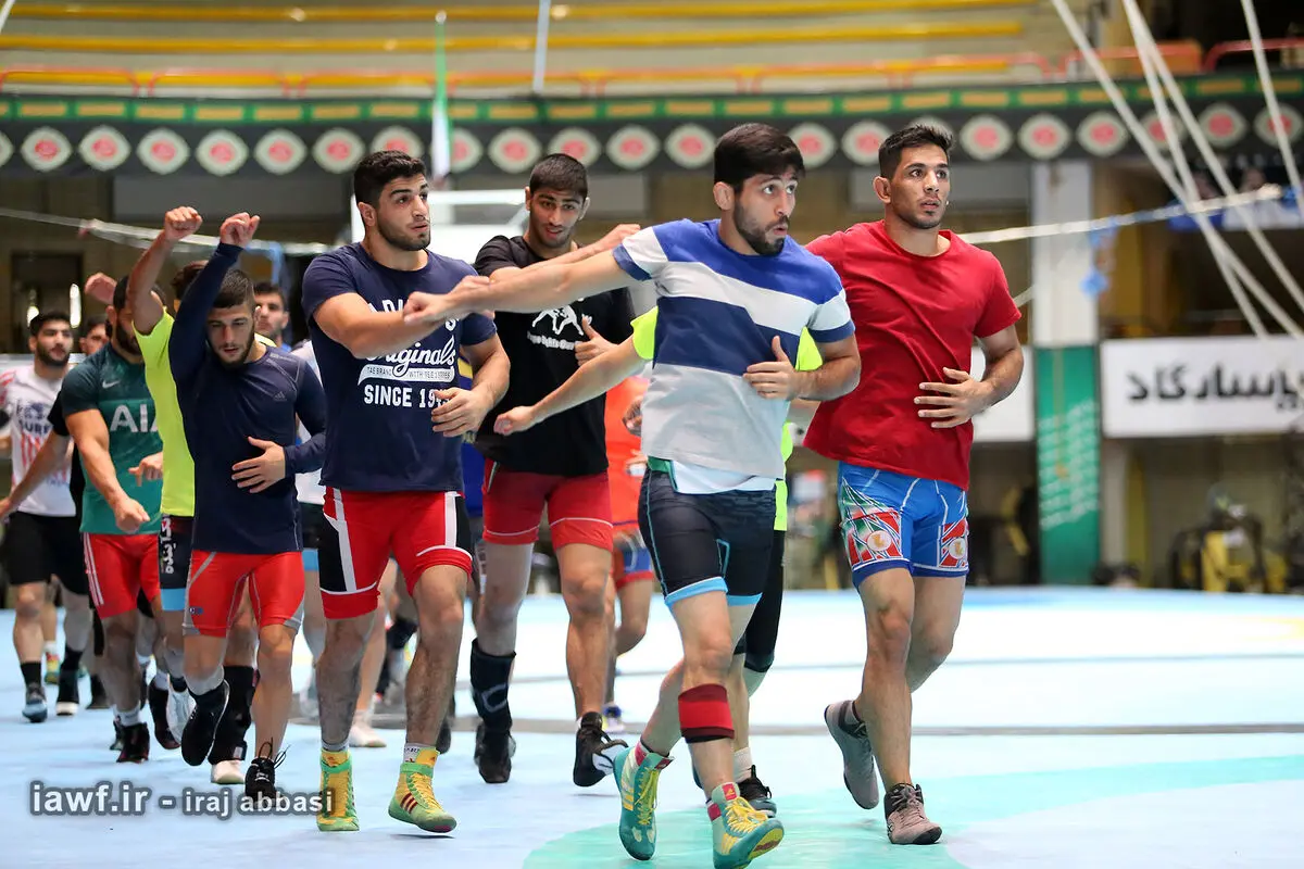 اردوی تیم منتخب کشتی آزاد برگزار می‌شود