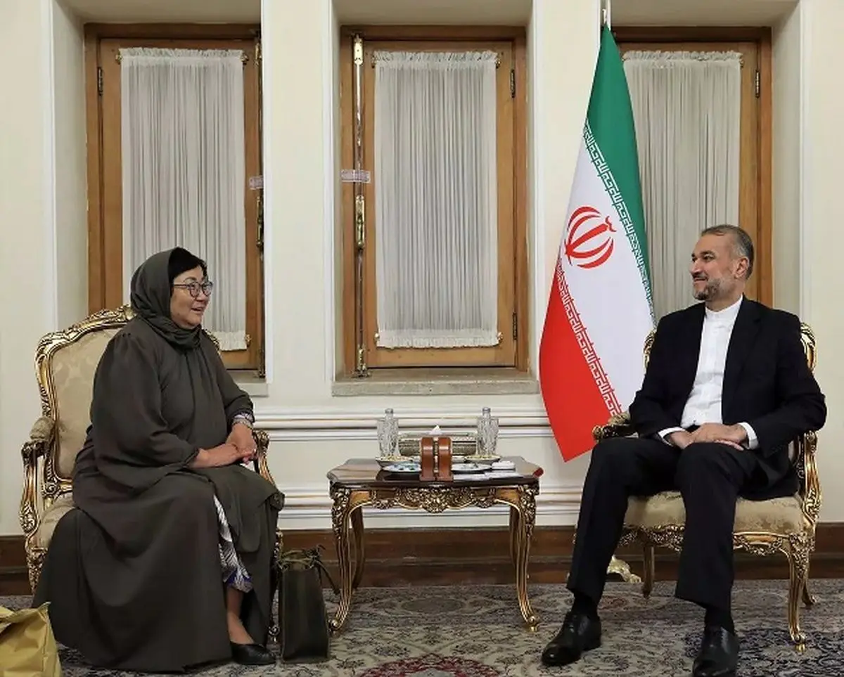 Iran FM UN envoy meet discuss Afghanistan developments