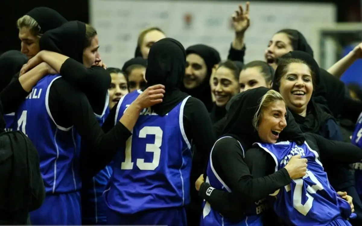 تکرار قهرمانی گروه بهمن در لیگ برتر بسکتبال بانوان