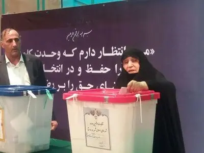 شرکت دختر امام (ره) در انتخابات