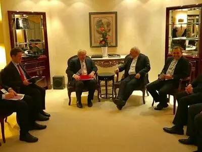 وزیر خارجه انگلیس با ظریف دیدار کرد