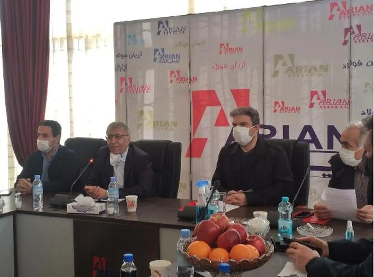 خط جدید اکسیژن و کوره ذوب 20 تنی شرکت آریان‎فولاد به بهره‌برداری رسید