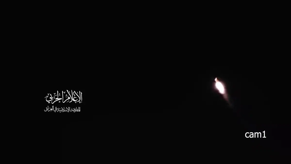 تصاویری از پرتاب هواپیماهای بدون سرنشین مقاومت اسلامی در عراق به سمت پایگاه‌های اشغالگر