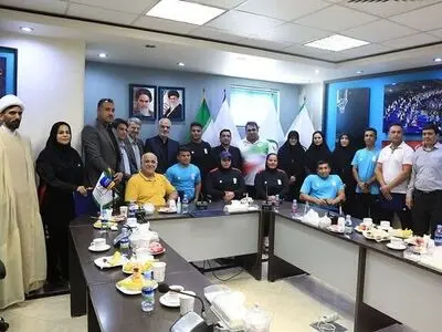برگزاری مراسم بدرقه پارالمپیکی‌های خوزستان در تهران
