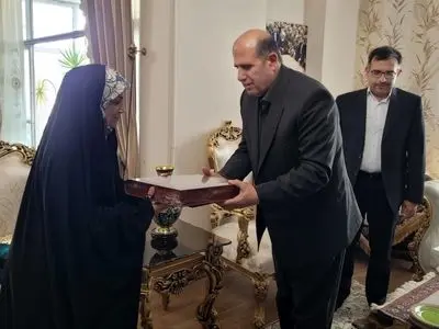 دیدار مدیرکل بنیاد شهید تهران بزرگ با خانواده امیر سرلشکر شهید جلالی‌نسب