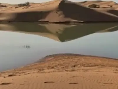 سیل بسیار نادر در صحرای جنوبی مراکش با ۲۸ کشته + فیلم