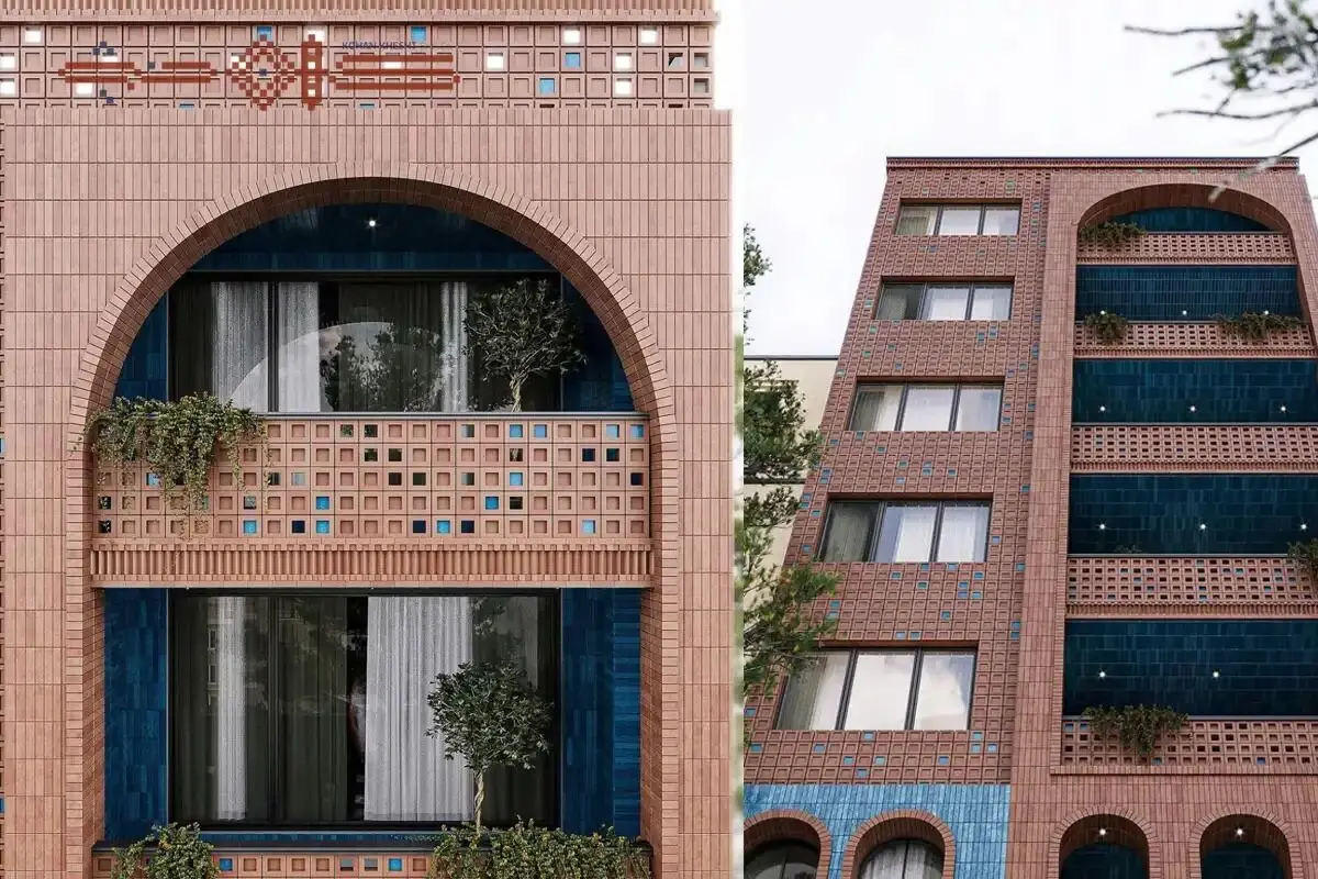 آجر قزاقی در معماری امروز؛ از تاریخ تا بازآفرینی نماهای مدرن