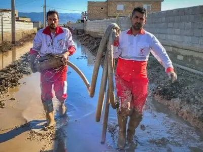 امدادرسانی به بیش از ۱۳۰۰ نفر در سیلاب گلستان