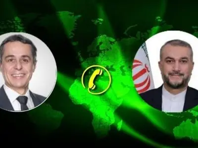 إیران وسویسرا تؤکدان على ان وقف إطلاق النار فی غزة یحظى بإجماع دولی